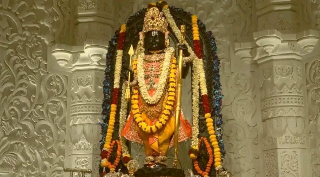 अयोध्या में श्रीराम मंदिर परिसर में स्थापित होगी प्रभु श्रीराम की भव्य रत्नजड़ित प्रतिमा